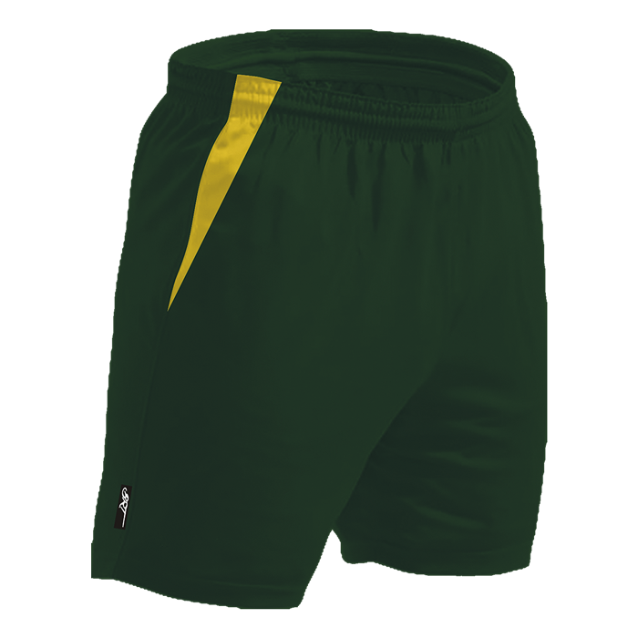 BRT Quad Shorts Bottle/Gold / SML / Regular - Off Field Apparel