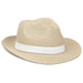 Bruno Fedora Hat STONE - Hats