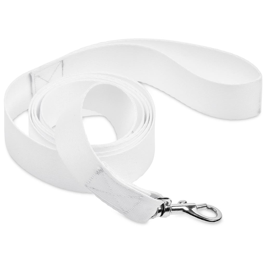 Custom Buddy Polyester Dog Leash SOLID WHITE - Pet Accessories,Custom Accessories