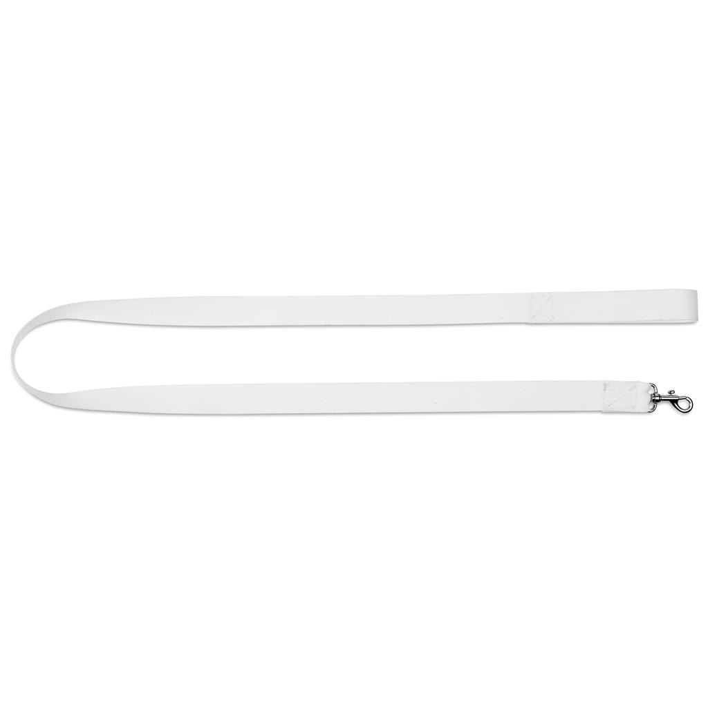 Custom Buddy Polyester Dog Leash SOLID WHITE - Pet Accessories,Custom Accessories