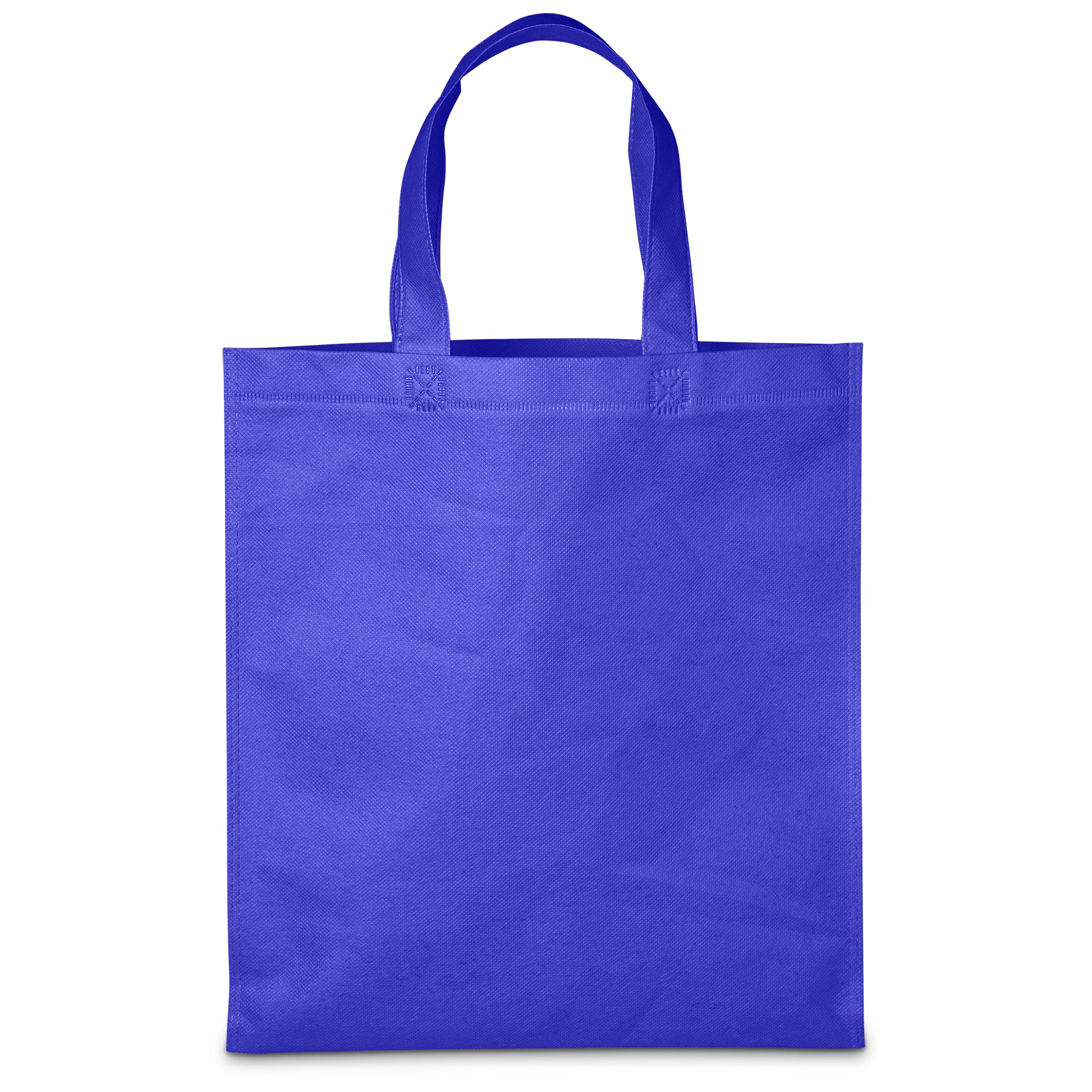 Budget Non-Woven Shopper Blue / BU - Shopping Totes