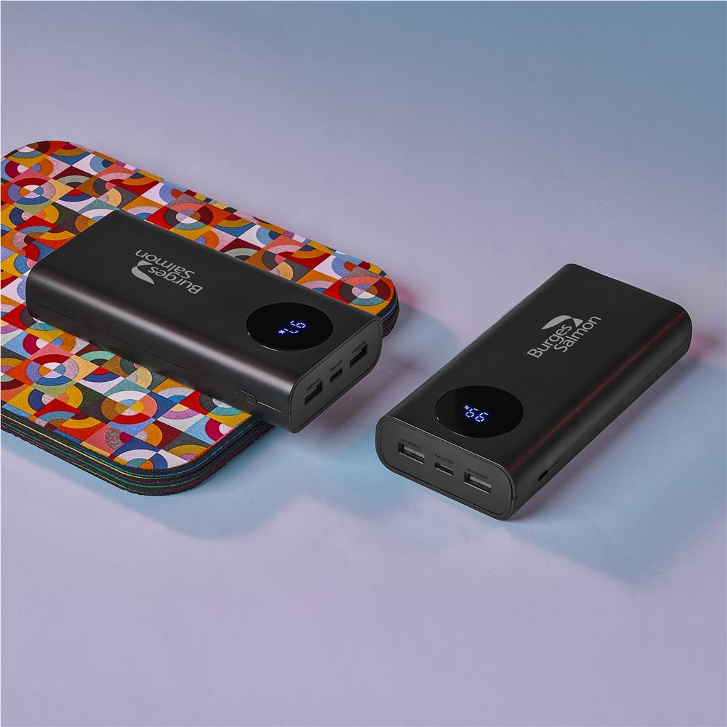 Busan Fast Charge 20W Power Bank - 20,000mAh BLACK - Banks,Ideas for Loadshedding,Technology