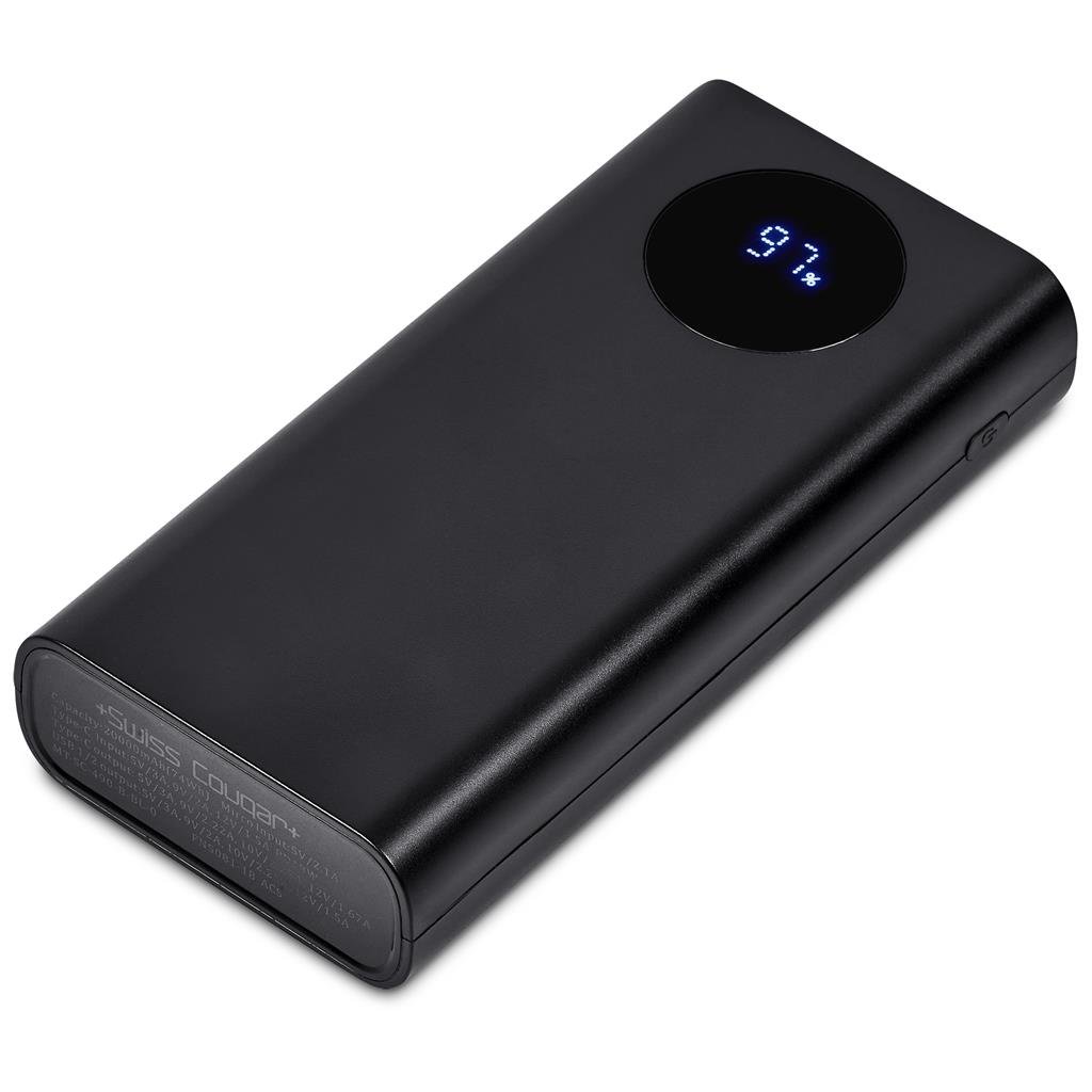 Busan Fast Charge 20W Power Bank - 20,000mAh BLACK - Banks,Ideas for Loadshedding,Technology