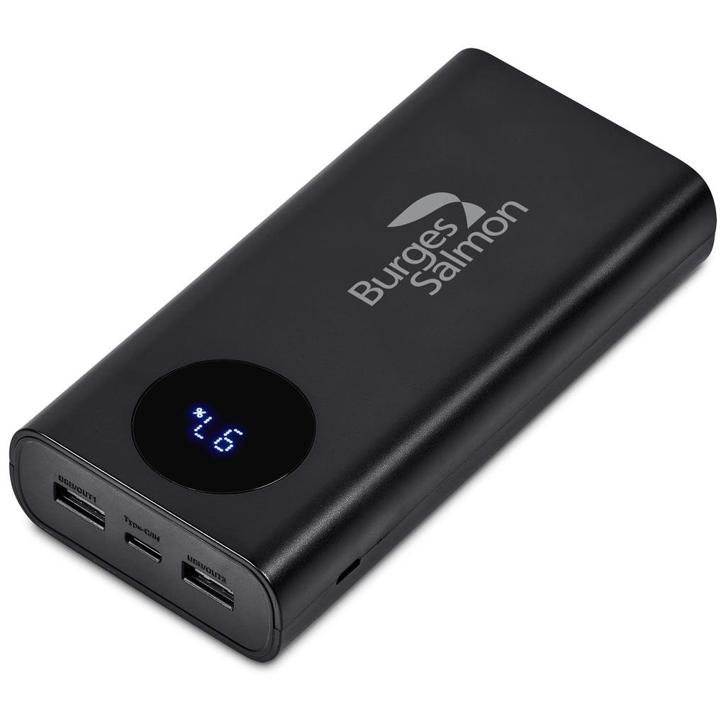 Busan Fast Charge 20W Power Bank - 20,000mAh BLACK - Banks,Ideas for Loadshedding,Technology