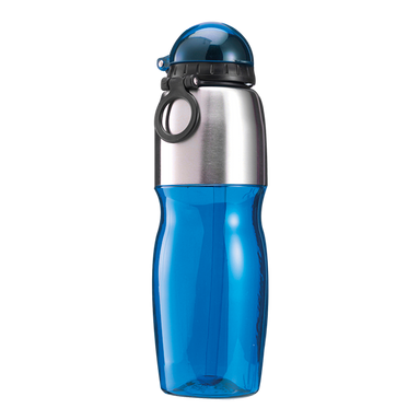 BW7551 - 800ml Sports Water Bottle with Foldable Drinking Spout Cobalt / STD / Regular - Drinkware