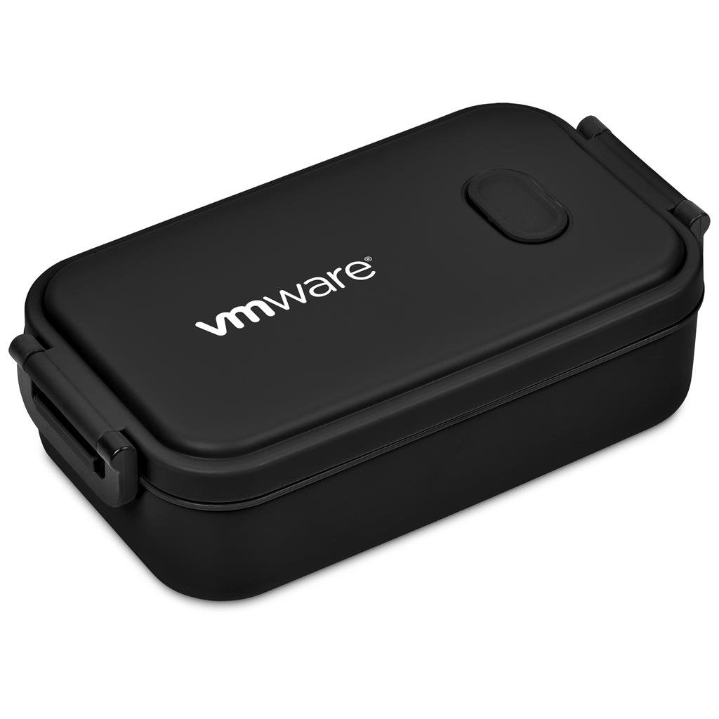 Cambria Recycled Plastic Lunch Box BLACK - Foodware,Eco-Friendly,Recycled Coolers and Lunchware,Coolers Lunchware