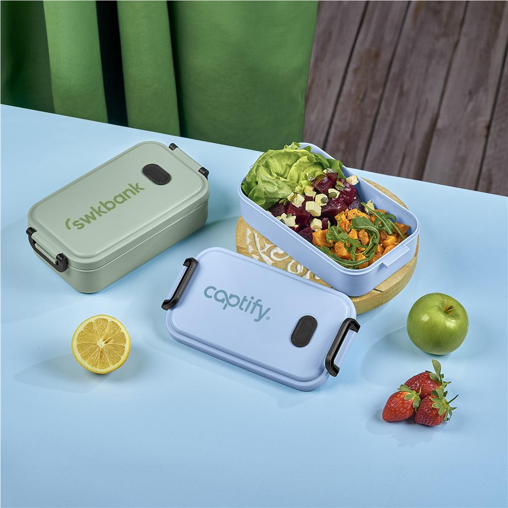 Cambria Recycled Plastic Lunch Box - Foodware,Eco-Friendly,Recycled Coolers and Lunchware,Coolers Lunchware