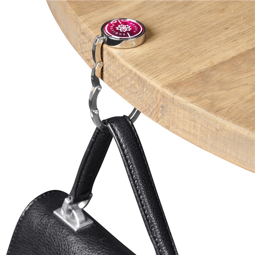 Cameo Handbag Holder SILVER - Nail and Beauty Accessories,Glamorous Ideas,Personal Care And Pamper