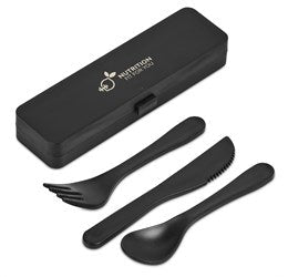 Cantina Cutlery Set Black / BL