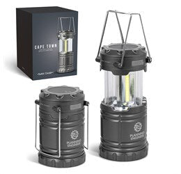 Swiss Cougar Cape Town Lantern & Power Bank-Gun Metal-GM