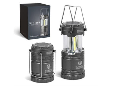 Swiss Cougar Cape Town Lantern & Power Bank-Gun Metal-GM