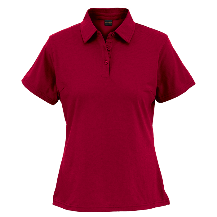 Caprice Golfer Ladies Red / XS / Last Buy - Golf Shirts