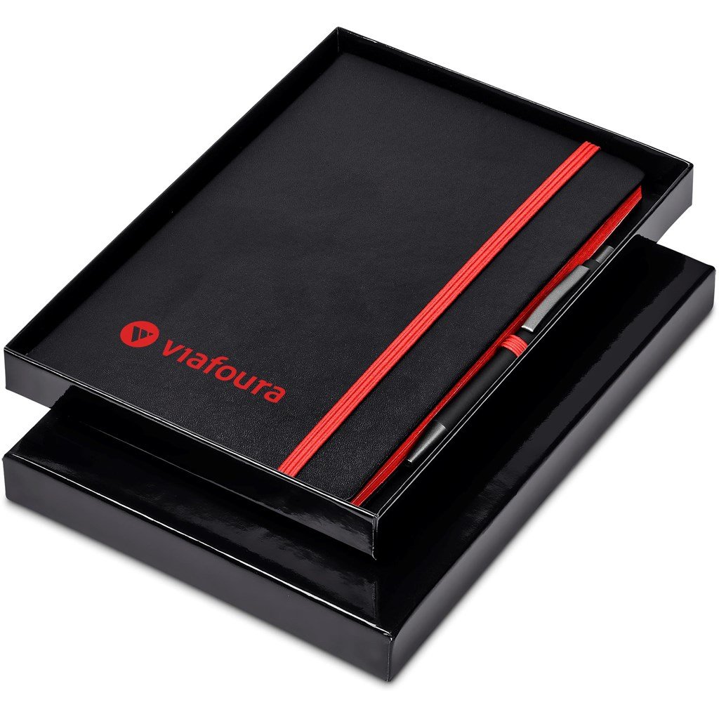 Carlton Notebook & Pen Set RED - Sets,Notebook Sets