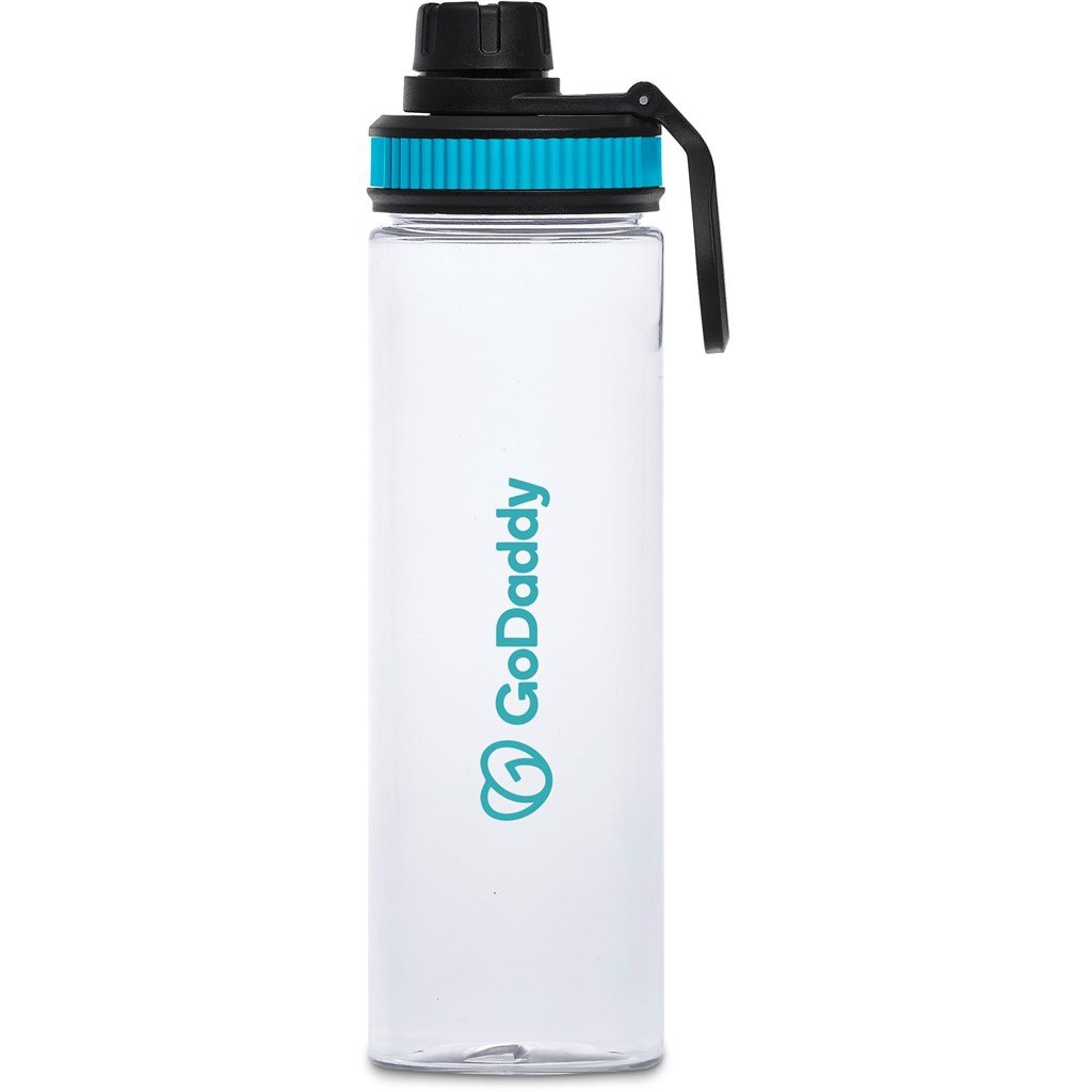 Carmona Recycled PET Water Bottle – 750ml TURQUOISE - Bottles,Recycled Products,Recycled Drinkware,Drinkware