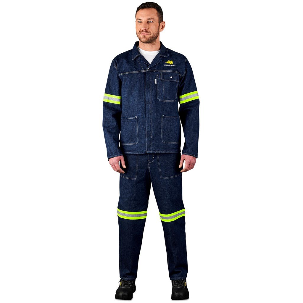 Cast Premium 100% Cotton Denim Pants - YT - L