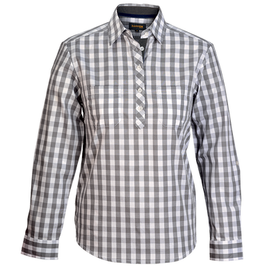 Cedar Blouse Ladies Grey / XL / Regular - Shirts-Corporate