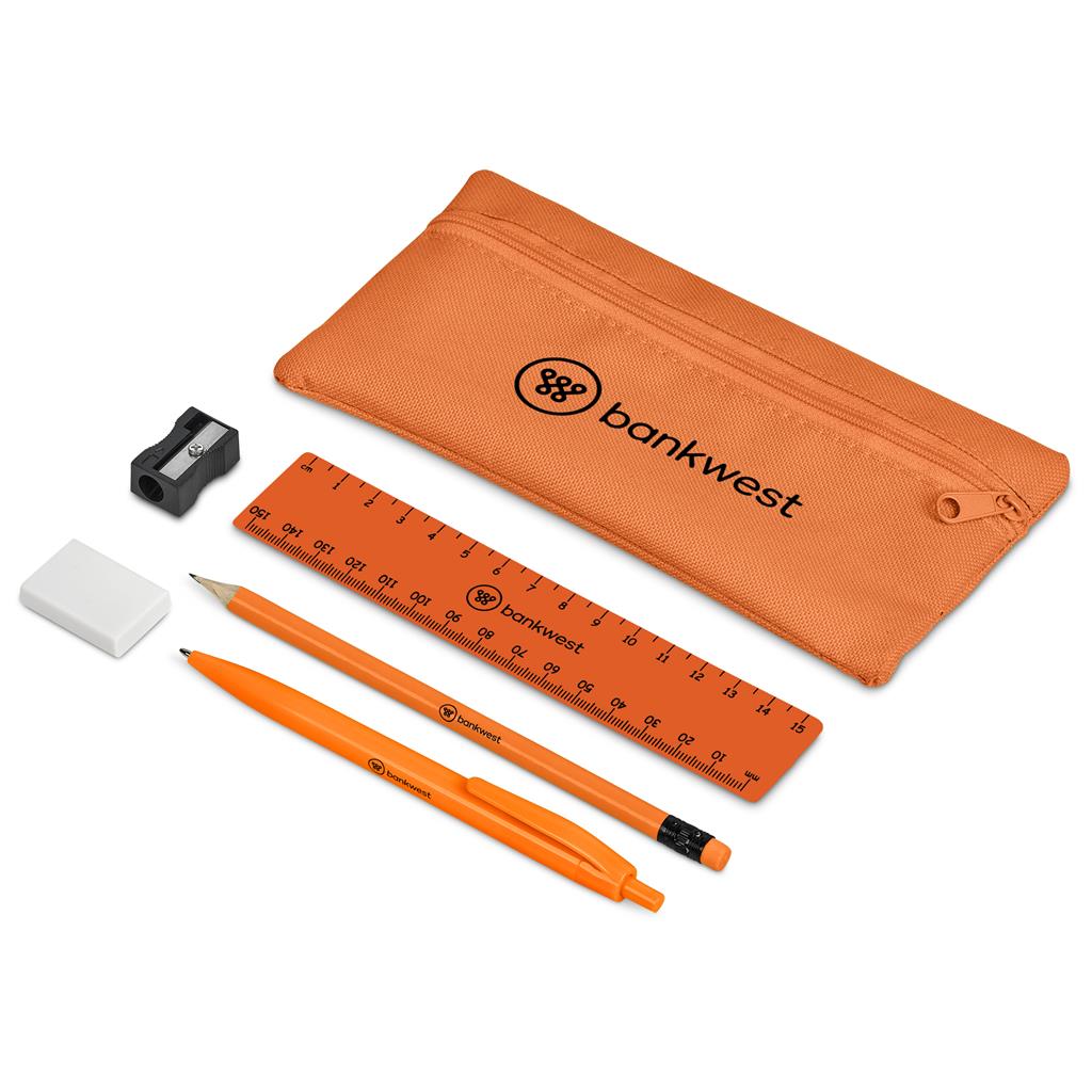 Central Stationery Set ORANGE - Stationery,Sets,Stationery Sets