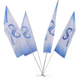 Champion Sublimated 4-Flag Fountain 5m - Medium-