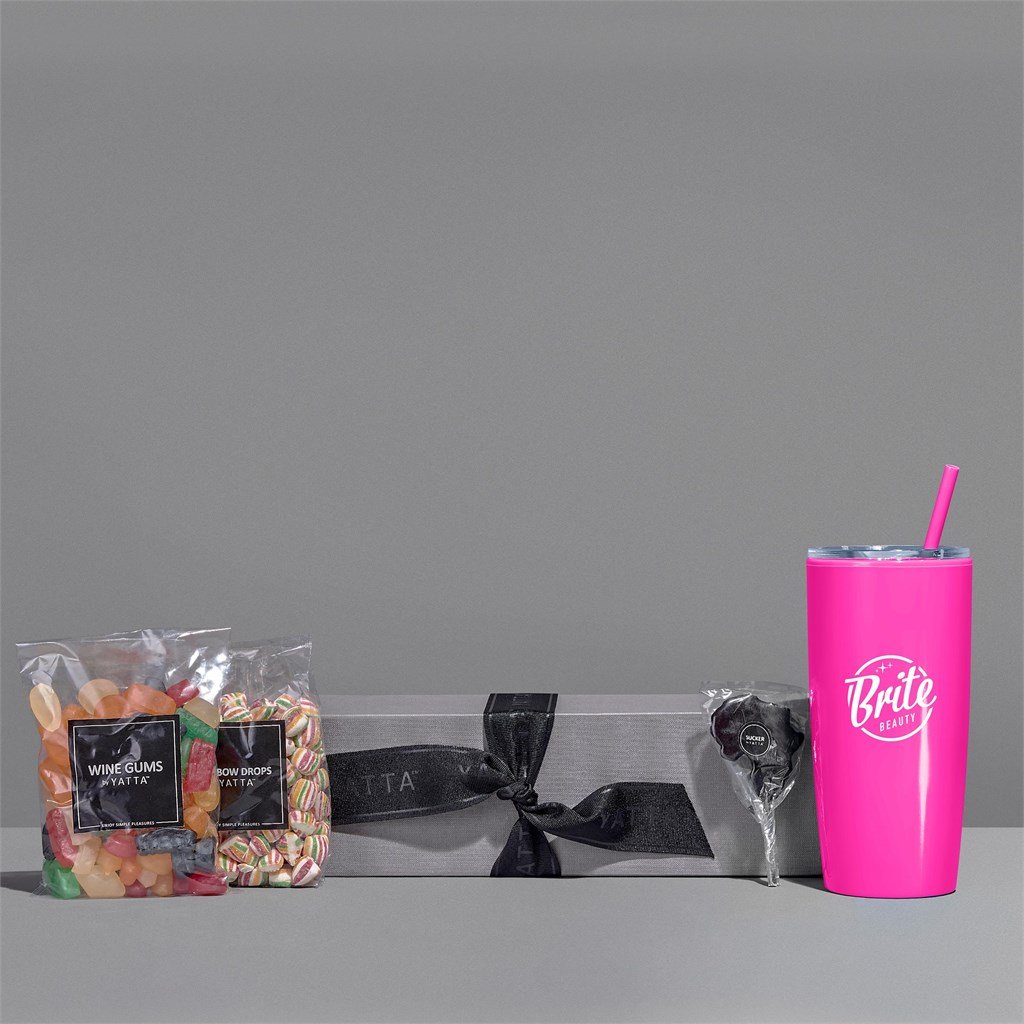 Cheerful Choices Hamper PINK - Desk Drop Hampers