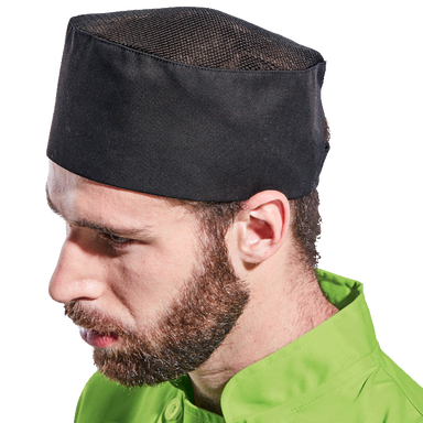 Chef Beanie With Mesh - Head Wear Range