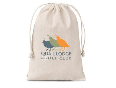 Okiyo Chikara Cotton Maxi Drawstring Pouch-Natural-NT