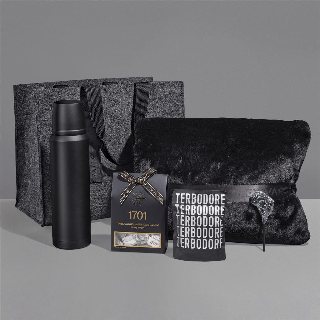 Chilled Charisma Hamper BLACK - Premium Hampers,Unisex Hampers