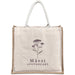 Chinsai Maxi Jute & Cotton Tote NATURAL - Eco-Friendly Bags,Shoppers and Totes,Cotton Products,Jute Products,Bags,Bags
