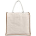 Chinsai Maxi Jute & Cotton Tote NATURAL - Eco-Friendly Bags,Shoppers and Totes,Cotton Products,Jute Products,Bags,Bags