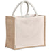 Chinsai Midi Jute & Cotton Tote NATURAL - Eco-Friendly Bags,Shoppers and Totes,Cotton Products,Jute Products,Bags,Bags