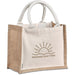 Chinsai Mini Jute & Cotton Gift Bag NATURAL - Eco-Friendly Bags,Cotton and Bags,Shoppers Totes,Cotton Products,Jute Products,Bags,Bags