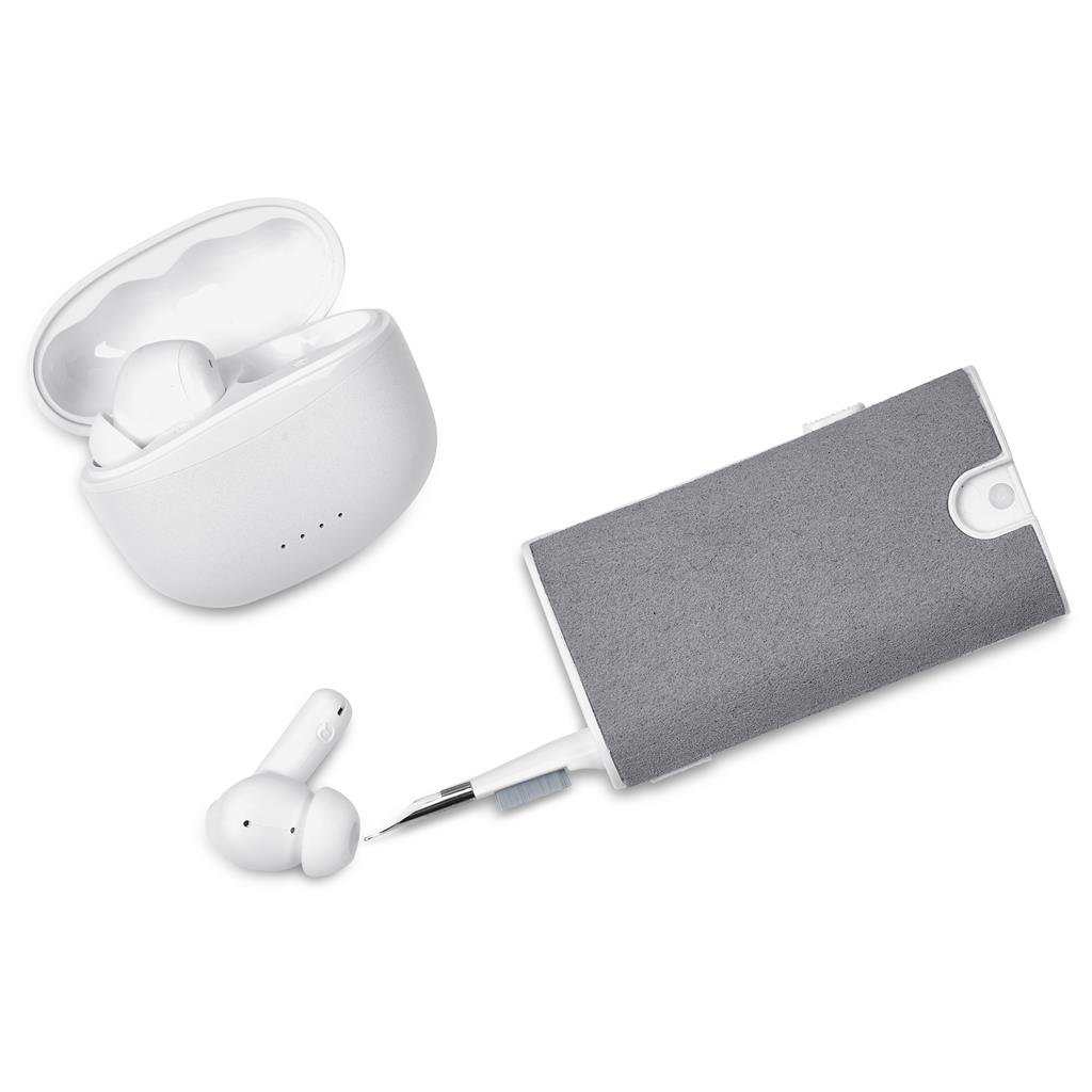 Cleanacent Tech Cleaning Set SOLID WHITE - Promotional Giveaways,Promotional Giveaways