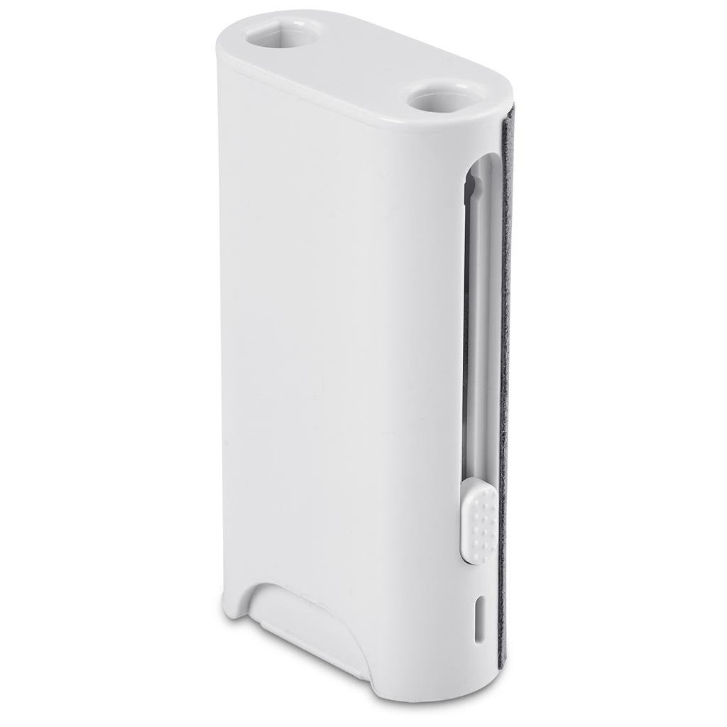 Cleanacent Tech Cleaning Set SOLID WHITE - Promotional Giveaways,Promotional Giveaways