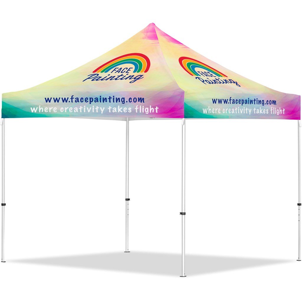 Coated Steel Sublimated Gazebo 3m x - Gazebos
