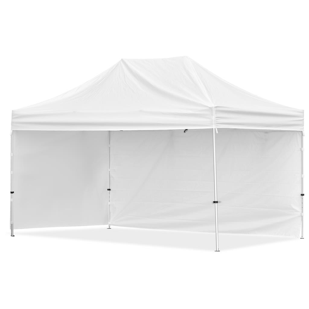 Coated Steel Sublimated Gazebo 4.5m x 3m - 1 Long Full-Wall Skin - Short Full Wall - Gazebos