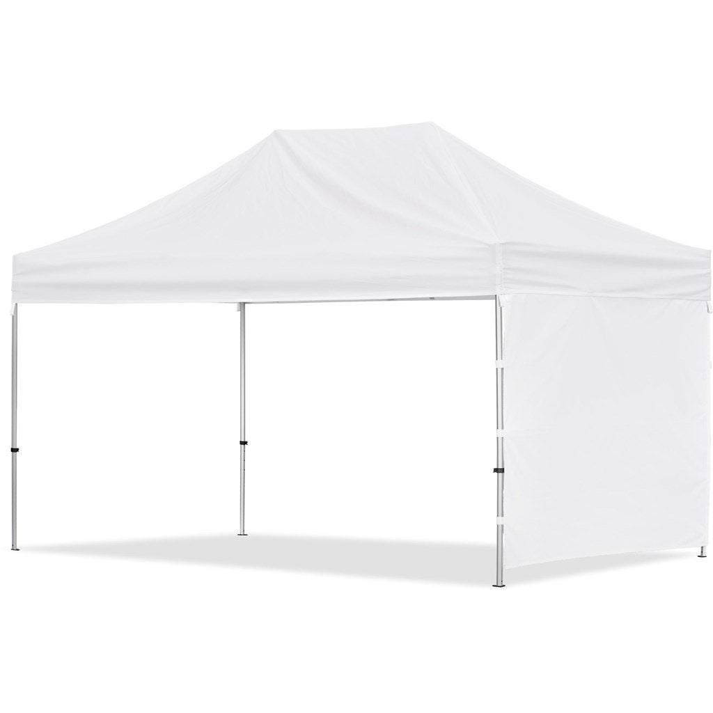 Coated Steel Sublimated Gazebo 4.5m x 3m - 1 Short Full-Wall Skin - Gazebos