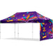 Coated Steel Sublimated Gazebo 6m x 3m - 1 Short Full-Wall Skin - Gazebos