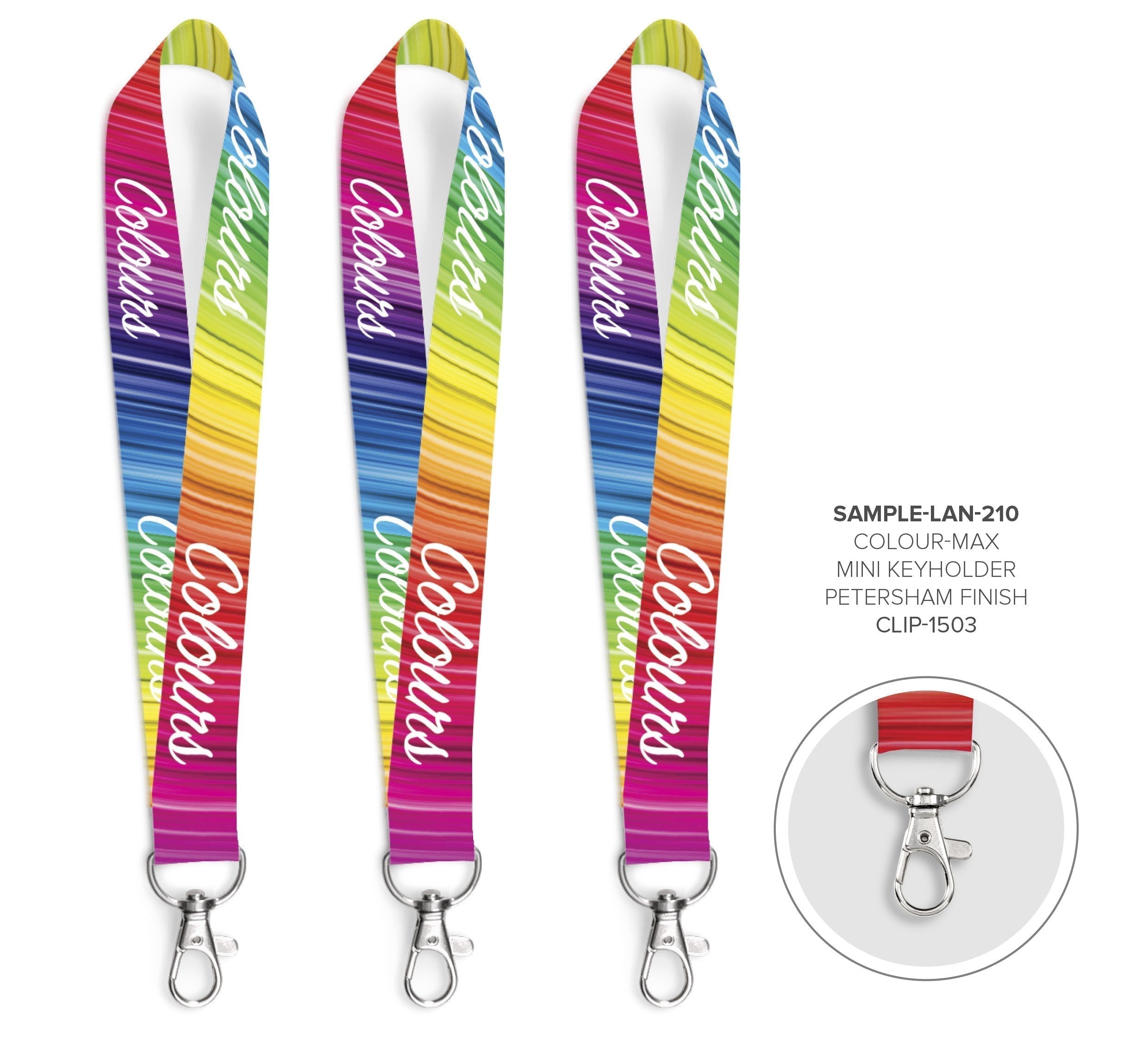 Colour-Max Mini Keyholder - Petersham Finish - Sample-