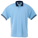 Colour Stripe Golfer Sky/Navy/White / 5XL / Regular - Golf Shirts