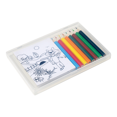 Colouring In Set Plastic Case Neutral / STD / Last Buy - Writing Instruments