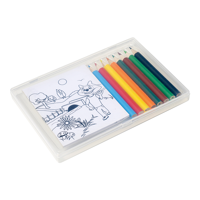 Colouring In Set Plastic Case Neutral / STD / Last Buy - Writing Instruments