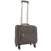 Columbia Leather 4-Wheel Mobile Office Black-