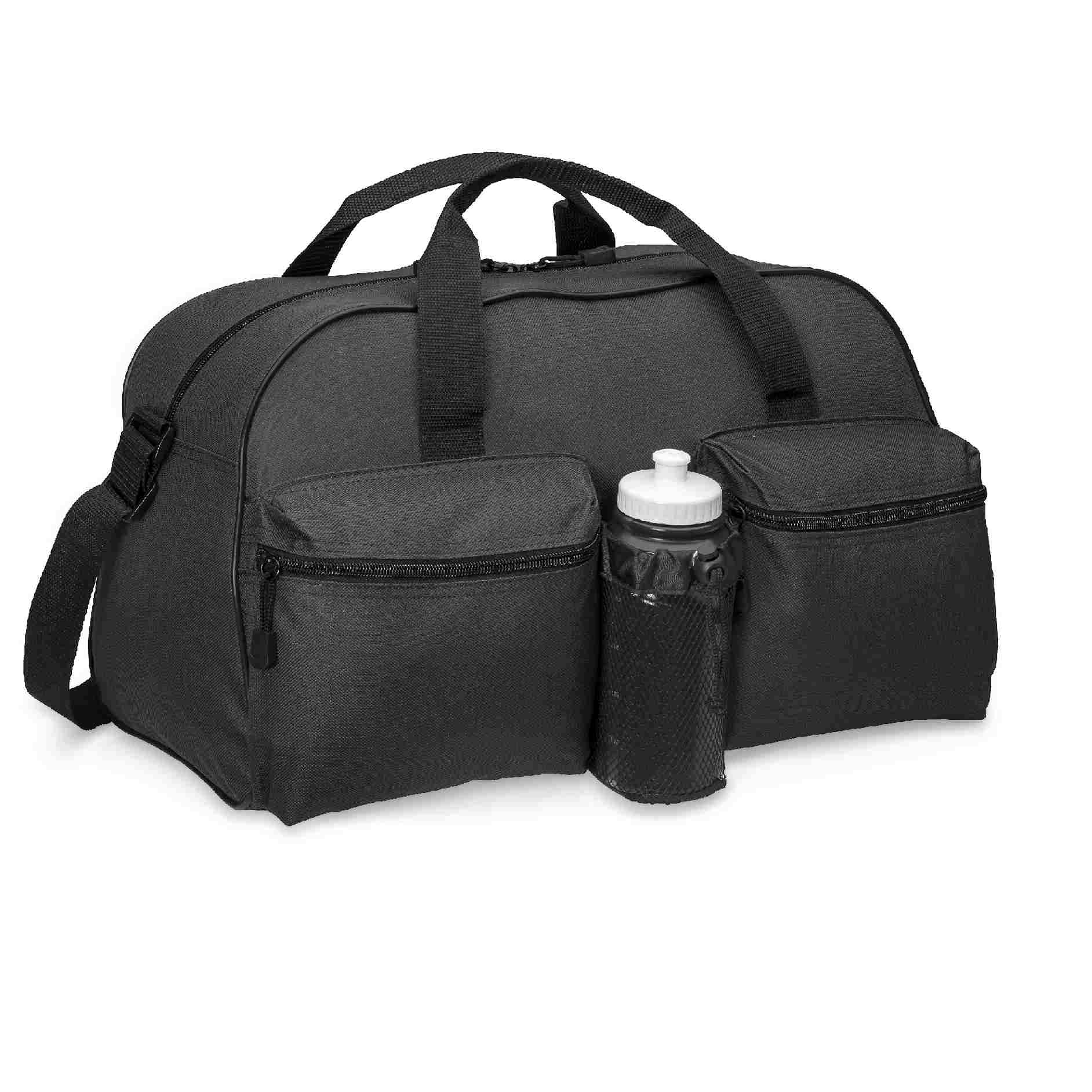 Cumbria Sports Bag-Duffel Bags-Black-BL