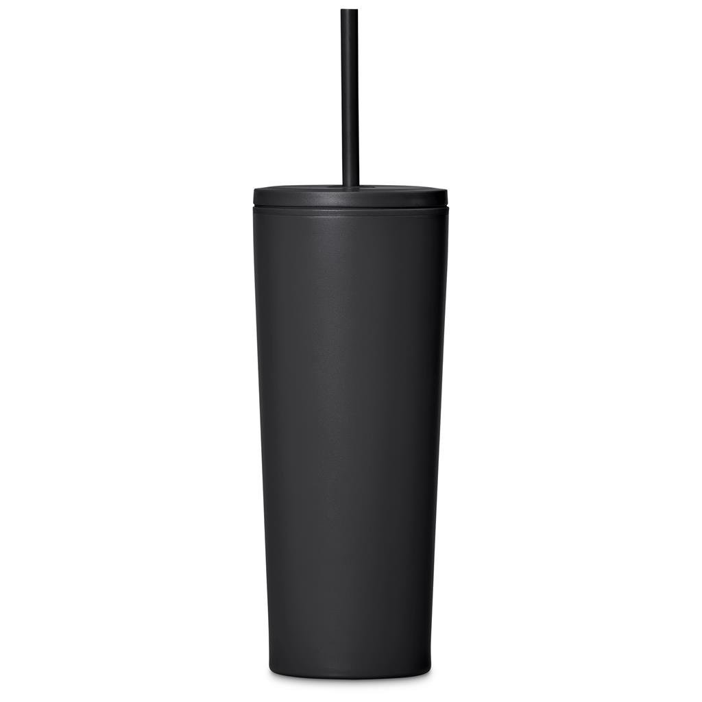 Concorde Stainless Steel & Plastic Double-Wall Tumbler Straw - 720ml - Travel Mugs and Tumblers,Ideas for Summer,Drinkware