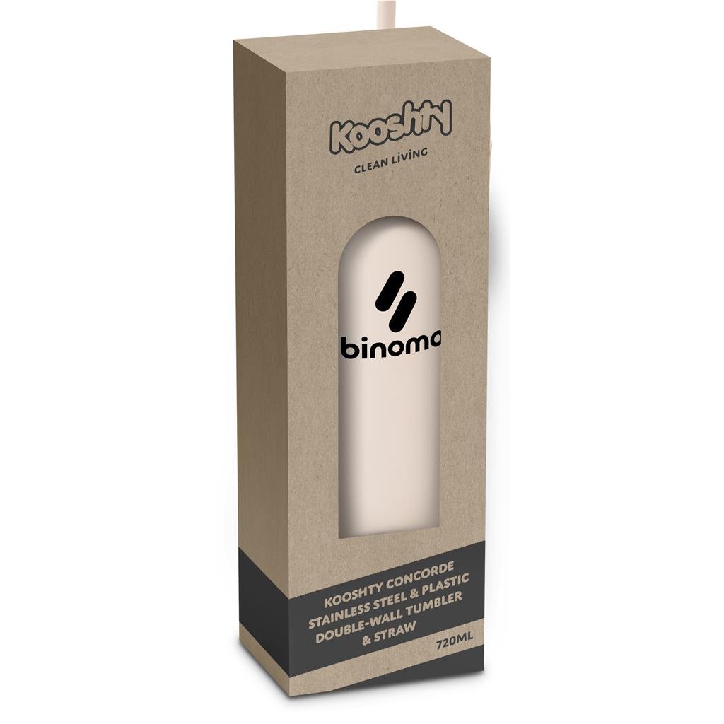 Concorde Stainless Steel & Plastic Double-Wall Tumbler Straw - 720ml - Travel Mugs and Tumblers,Ideas for Summer,Drinkware