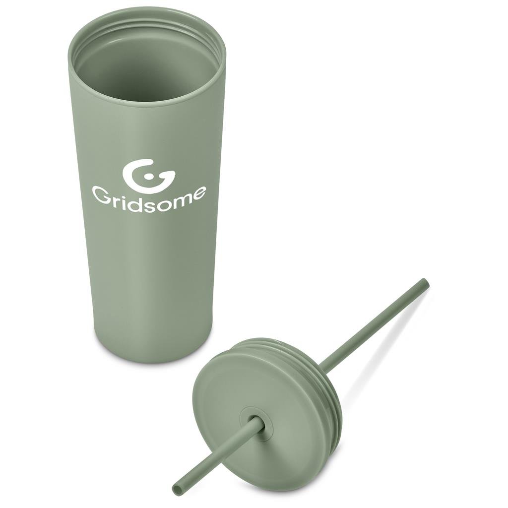 Concorde Stainless Steel & Plastic Double-Wall Tumbler Straw - 720ml - Travel Mugs and Tumblers,Ideas for Summer,Drinkware