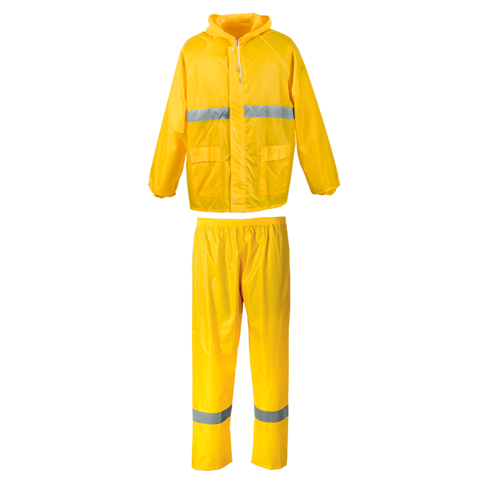 Contract Reflective Rain Suit - Protective Outerwear