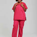 Core Professional Scrub Set-Scrubs-Raspberry