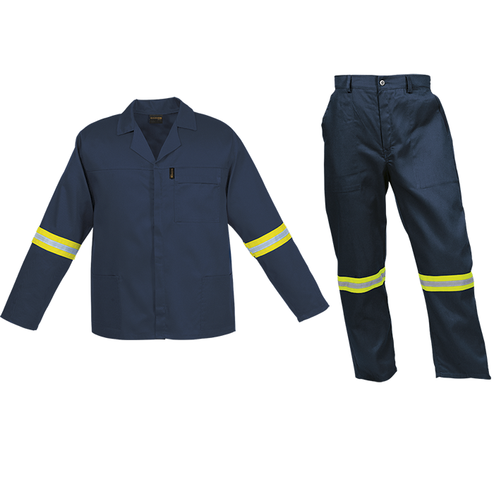 Creative Budget Poly Cotton Conti Suit with Reflective - Protective Outerwear
