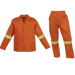 Creative Budget Poly Cotton Conti Suit with Reflective Orange / J32 / Regular - Protective Outerwear