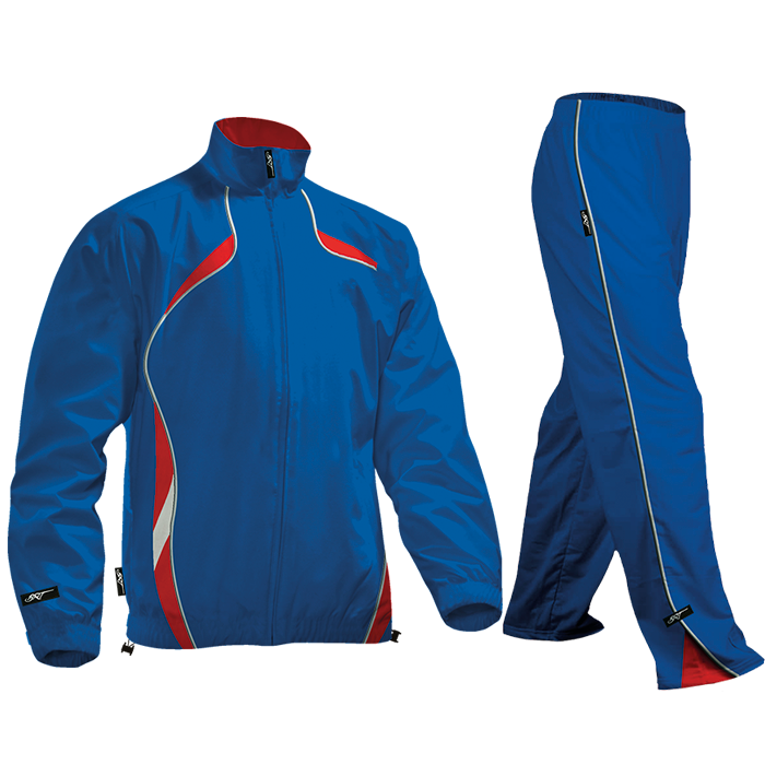 Creative Reflect Tracksuit Royal/Red / LAR / Regular - Off Field Apparel
